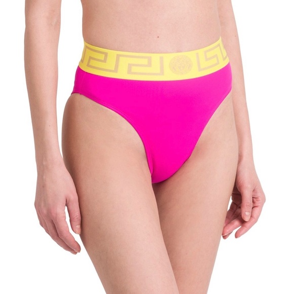 Versace Greca Border Bikini Briefs - Picture 7 of 9